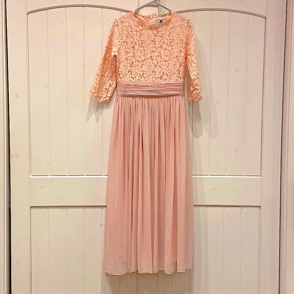 Dainty Jewells Lovely Lace and Chiffon Dress
